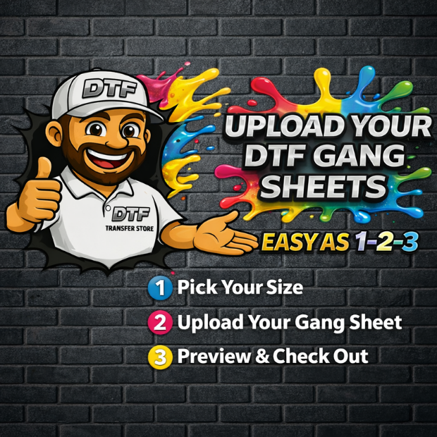 UPLOAD DTF GANG SHEET